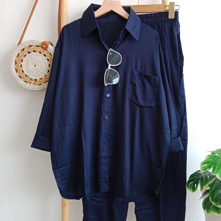 one set POLOS premium hq/stelan jumbo/super adem - Gambar 6