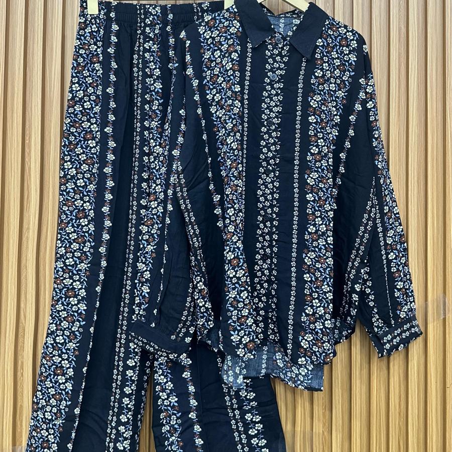 SETELAN KEMEJA MOTIF VIRAL/OUTFIT DAY PREMIUM/RAYON PREMIUM - Gambar 8