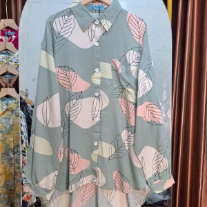KEMEJA OVERSIZE WANITA PREMIUM//KEMEJA KATUN RAYON ORI //SUPER ADEM