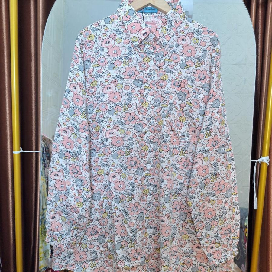 BLOUSE TUNIK LENGAN KARET PREMIUM//KEMEJA TUNIK OVERSIZE - Gambar 4