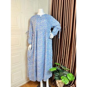 GAMIS RAYON PREMIUM JUMBO//LONG DRESS RAYON//DRESS PITA