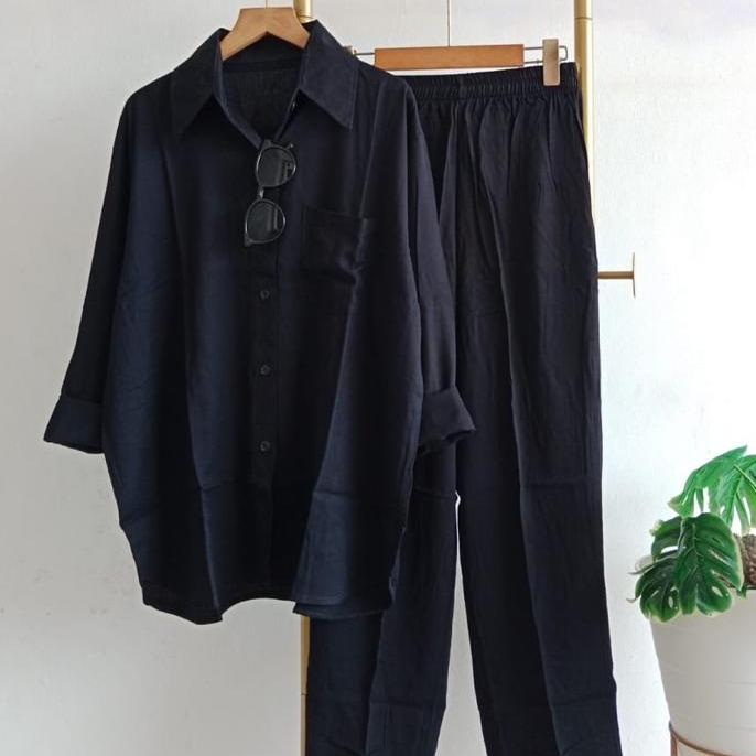 one set POLOS premium hq/stelan jumbo/super adem - Gambar 2