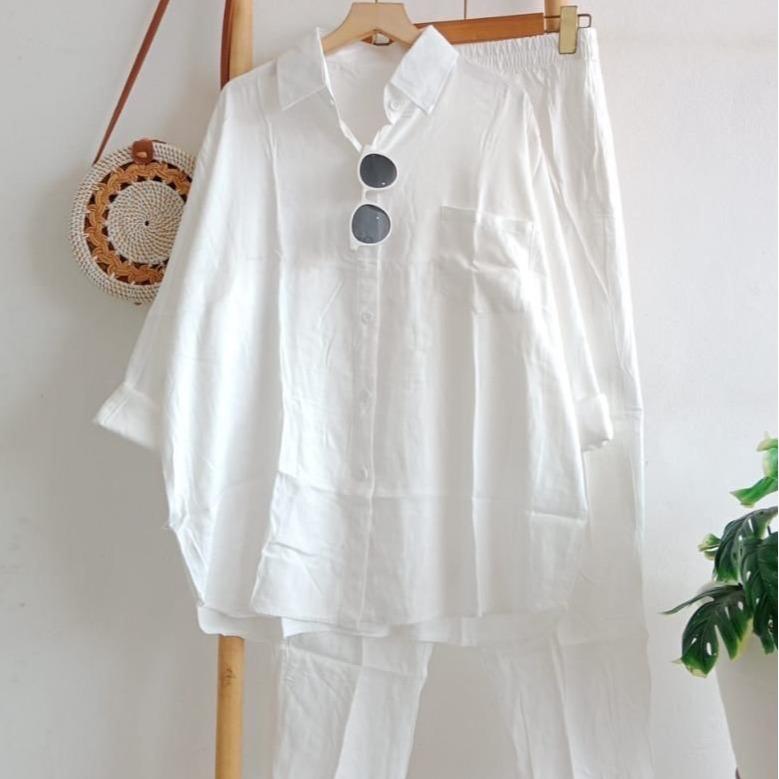 one set POLOS premium hq/stelan jumbo/super adem - Gambar 3